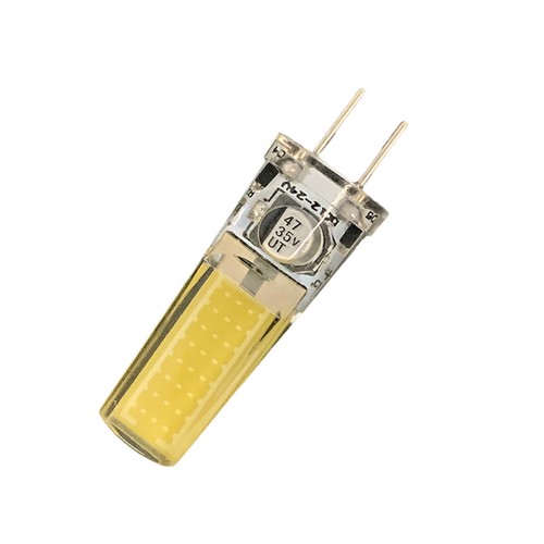 5X G4 Gy6.35 Led Bulb Warm White Light Dc24v Dc12v Bulbs Cool White Cob 5w Home - Picture 6 of 11