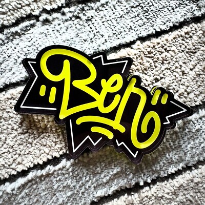 Name Magnet : BEN | for Fridge, Locker or Office | graffiti ...