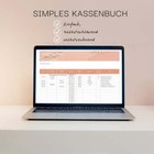 KASSENBUCH Vorlage | Einfach und selbsterklärend | Boho modern personalisierbar