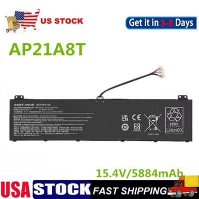 Battery For Acer Predator Helios 18 PH18-71 PH18-71-72AS AP21A8T AP21A7T AP21A5T