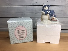 Enesco - Cherished Teddies - Nora "Brrrr..." - Snow Bear Pulling Sled - 848581