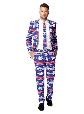 The Rudolph Kostüm Anzug - Weihnachtskostüm - Ausgefallene Anzüge für coole - Bild 1 von 4