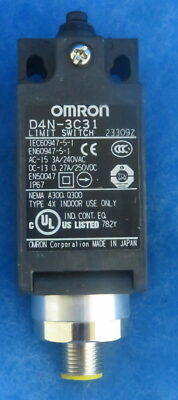 NOS Omron D4N-3C31 Type 4X Limit Switch + 1 Year Warranty