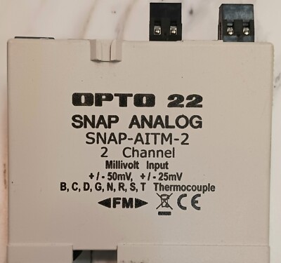 Module Thermocouple OPTO22 G4AD8 Type K, Reconditionné, Pour Système Mistic, Fonctionne Comme Neuf