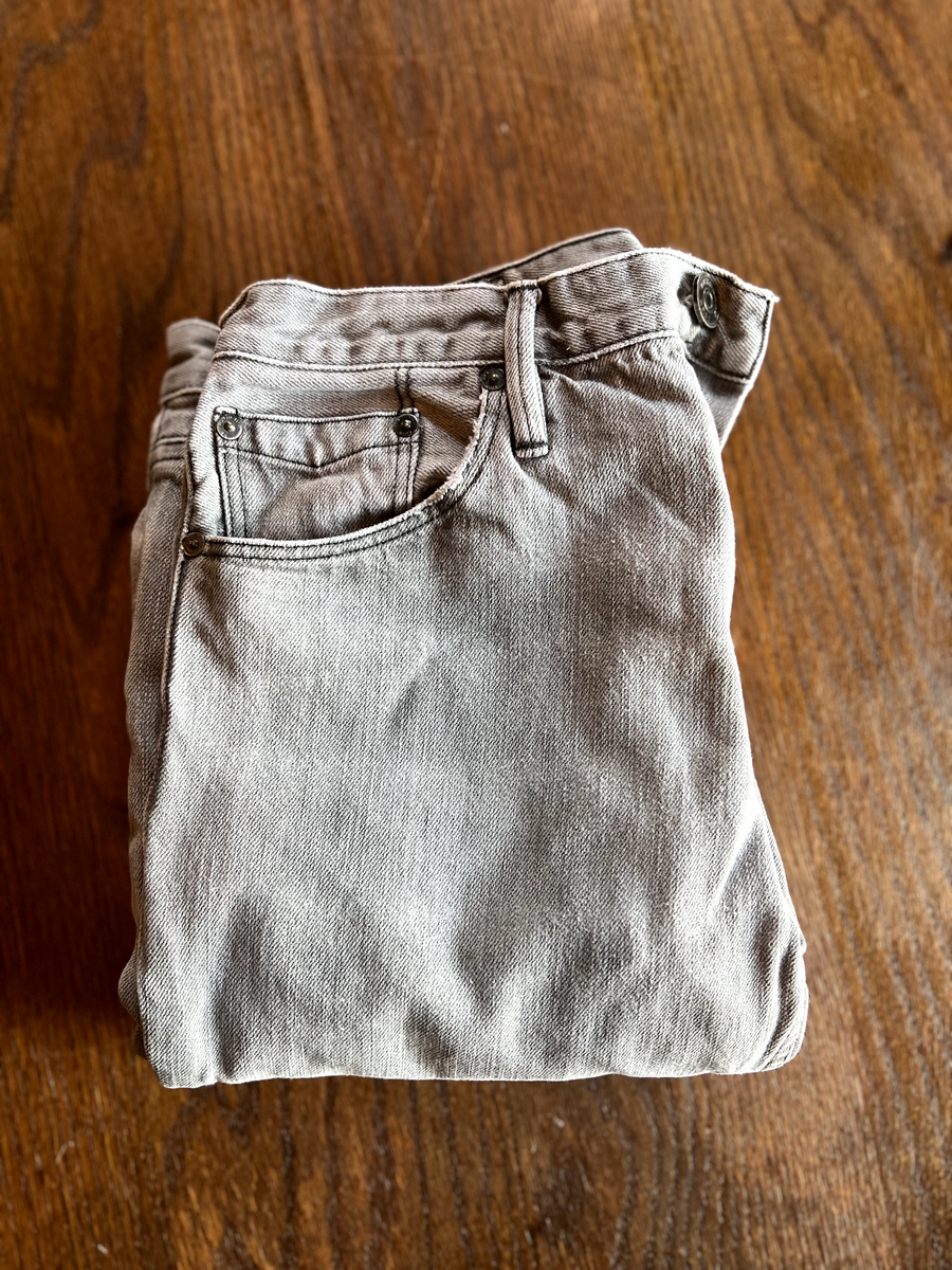 Burberry Brit Grey Cavendish Denim Jeans Free Shipping