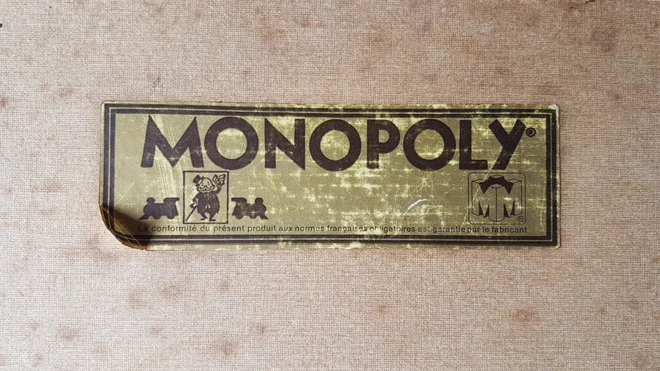 Ancien Jeu Monopoly  Boite marron  PARKER - Photo 3/4