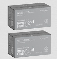 02 Boxes Immunocal PLATINUM 60 pouches , EXP 09/2027.