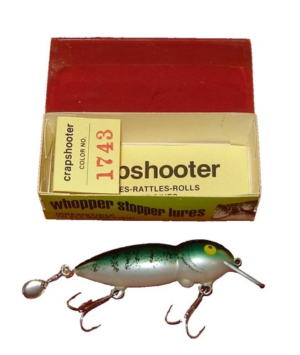 ヴィンテージルアーwhopper stopper c1947 4786-204 Vintage WHOPPER STOPPER HELLBENDER FISHING LURE | eBay