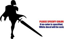 Claymore Claire Decal Sticker JDM Funny Vinyl Car Window Bumper Truck Laptop 6"