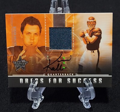 2007 Leaf Rookies and Stars Kevin Kolb Dress for Success Jersey #10/10 Eagles RC
