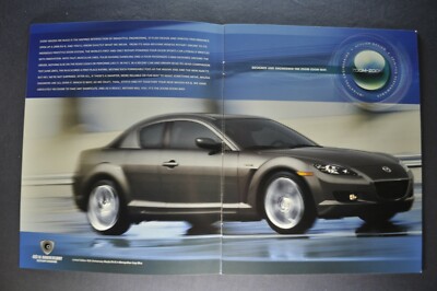 2008 Mazda RX-8 Catalog Brochure Grand Touring Sport Coupe