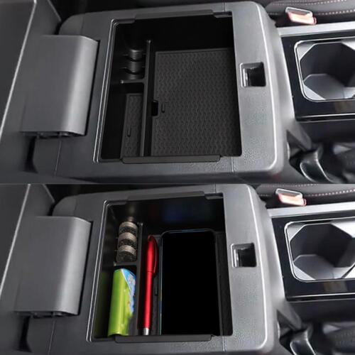 Car Armrest Storage Box Black for 24-25 Mitsubishi L200/Triton Models✧ - Picture 10 of 14