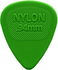 Dunlop 443R.94 Nylon Midi Green .94mm OUTLET FINE SERIE ACCESSORI PER CHITARRA -