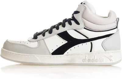 Diadora Magic Basket Demi Cut Icon Leather Men's Sneakers Shoes 178564 C6655