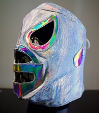 Mexican Wrestling Mask El Santo with double lining CMLL WWE Premium item Costume