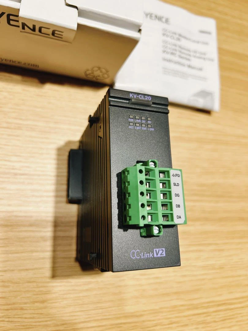 KEYENCE KV-CL20 Master Local CC-Link Unit INTERFACE MODULE Used Japanese