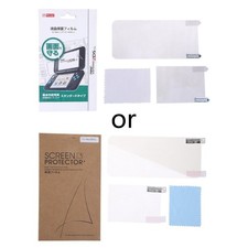 Screen Protector for New 2DS XL LL Plastic Film & Clear Film