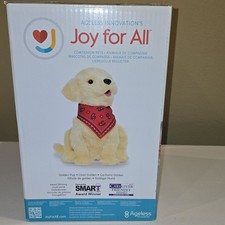 Ageless Innovation Joy for All Golden Pup Battery Operated Interactive Pet