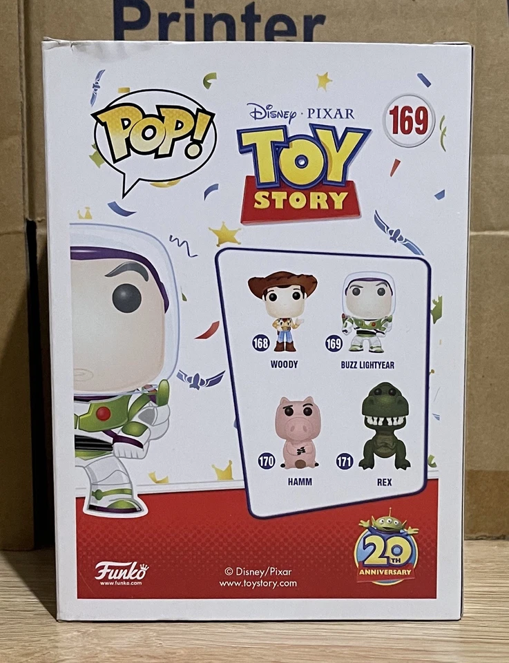 Funko Pop! Disney Toy Story Buzz Lightyear #169 Vinyl Figure - Image 3 of 4