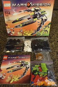 *** LEGO 7646: MARS MISSION - ETX ALIEN INFILTRATOR - VERIFIED 100% COMPLETE! **