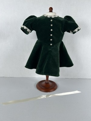 American Girl Molly s Evergreen Velvet Dress