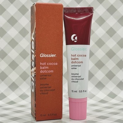Glossier HOT COCOA Balm Dotcom Limited Edition   NEW IN BOX   