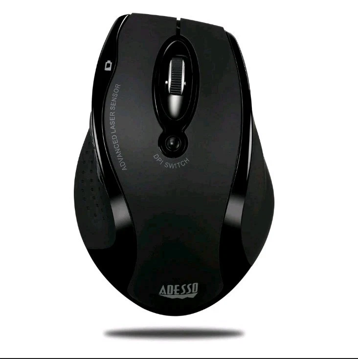 Adesso Truform Media 1500 Laser Mouse and Keyboard Combo w/Wrist Rest - Image 3 of 4