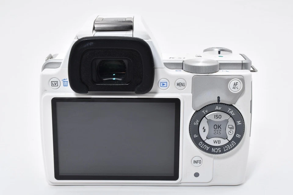 Pentax K-S1 20.1 Mp Digital SLR Kamera Weiß Körper W / Zwei Linse Set Aus Japan - Bild 4 von 4