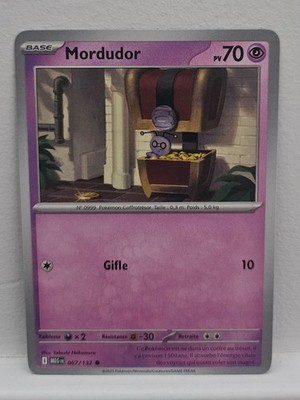 CARTE POKEMON MORDUDOR 067/132 MEGA EVOLUTION ME01 FR