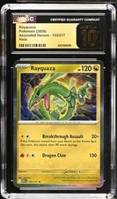 CGC 10 PRISTINE RAYQUAZA 153/217 HOLO 2026 POKEMON ASCENDED HEROES POP 2