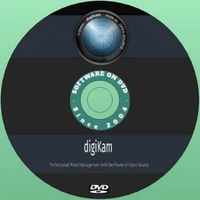Latest New Release digiKam Photo Editing Software App for Windows on DVD