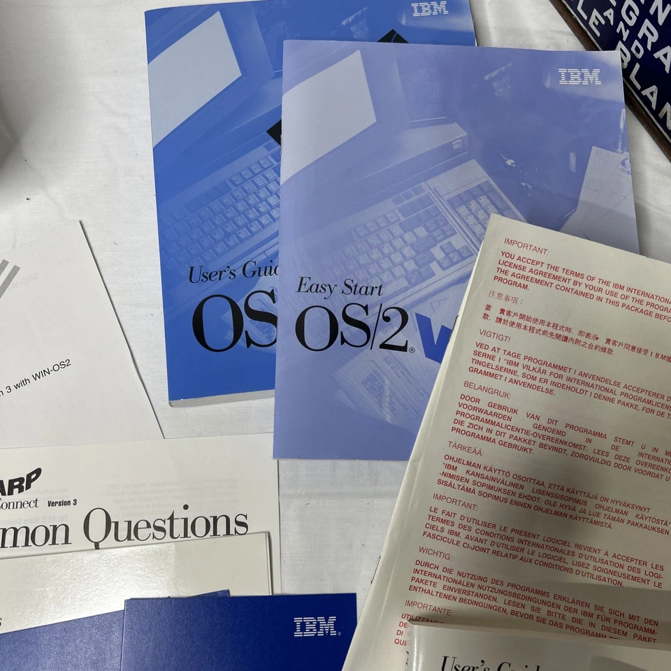 IBM OS/2 Warp Connect Version 3 CD-Rom Vintage Computer Software *New in box - Image 4 of 4