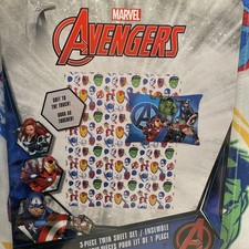 Marvel Avengers Expressions 3pc Twin Bed Set