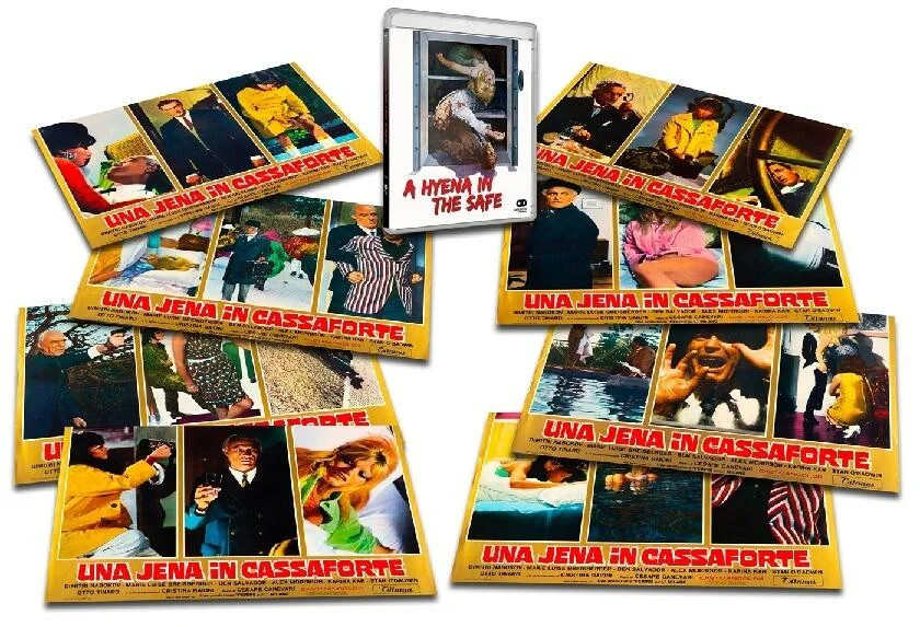 A Hyena In The Safe (LE Blu-ray w/slip + Lobby Cards)