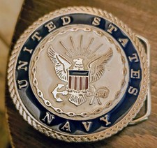 UNITED STATES NAVY Belt Buckle