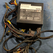 Thermaltake Smart 500W 80 PLUS ATX Power Supply PSU Black SPD-0500P 0117