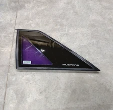 87-93 Ford Mustang GT Quarter Window Glass DRIVER Side HATCHBACK Carlite OEM