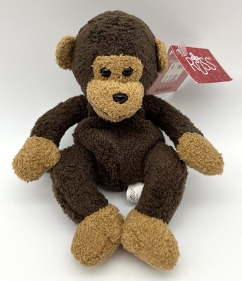 NWT Russ Luv Pets  Mulligan  the Brown Monkey Mini Plush Toy