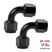 Female to Female 90 Degree Swivel Coupler Union Fitting Adapter 6AN 90 degree