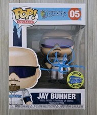 Jay Buhner Signed Limited Edition Aqua Sox Baseball Funko Pop 5 UG COA 