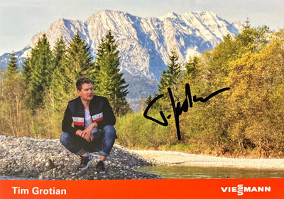 Autogramm Tim GROTIAN Biathlon IBU Junior Cup 18/19 Bruder von Selina 26-3 xyz