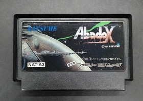 NATSUME Famicom Soft Abadox Used