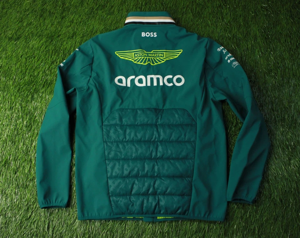 ASTON MARTIN COGNIZANT 2023 RACING MEN JACKET HUGO BOSS ORIGINAL SIZE S SMALL - Image 2 of 4