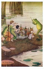 Ida Rentoul Outhwaite, The Jazz Band Vintage Reproduction Postcard