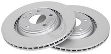 2x A.B.S. Coated Disque de frein Arrière pour AUDI A4 B6 Avant (8E5) 300mm 17692