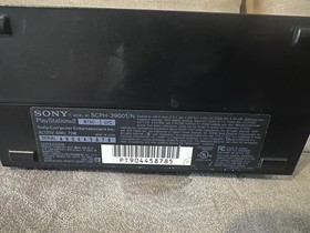 Sony PlayStation 2 PS2 Fat SCPH-39001/N w/  Cords & Network Adapter. Tested!