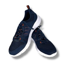 Zapatillas deportivas Everlast para hombre Renegade azul marino/naranja con cordones zapatos para hombre 9,5