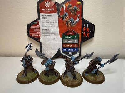 Heavy Gruts - Heroscape Dawn of Darkness Wave 6 - Figures And Card