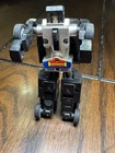 1984 Bandai GoBots RUBE Black Mercedes Benz Transformer Car Vintage