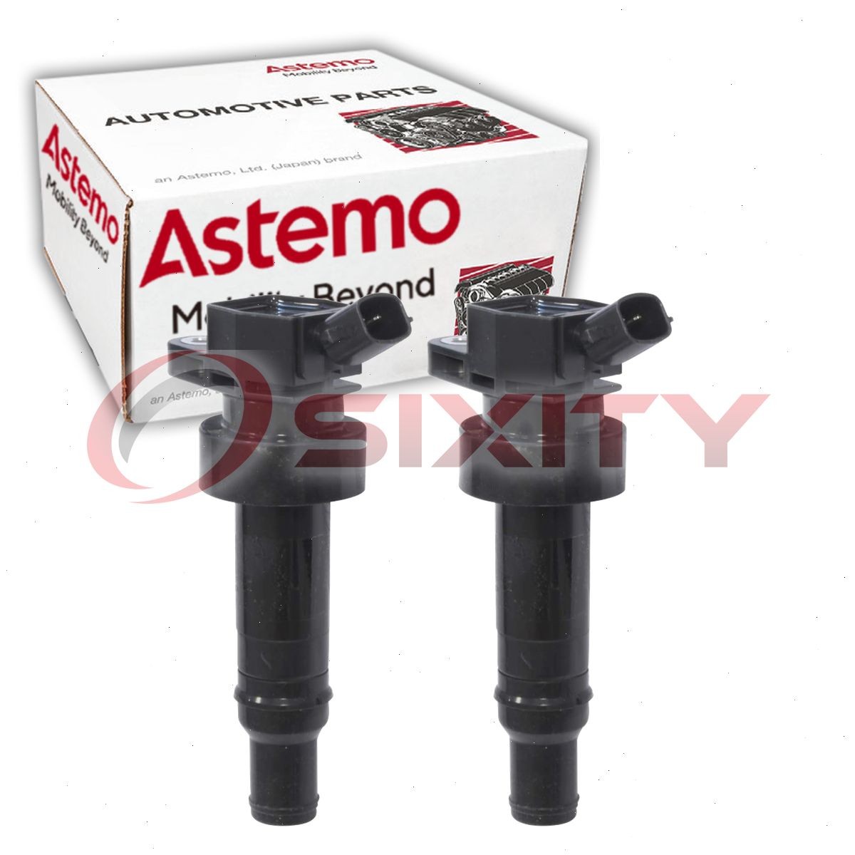 2 pc Hitachi IGC4080-HU Ignition Coils for UF652 GN10634 48943 273012B100 fq